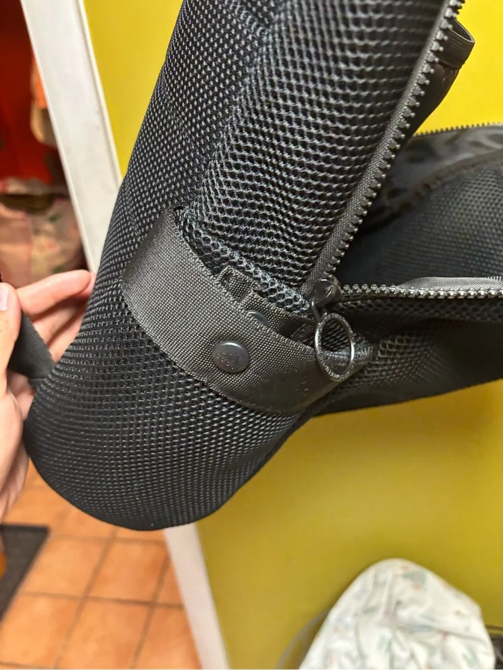 adidas Black Mesh Backpack - Picture 3 of 7